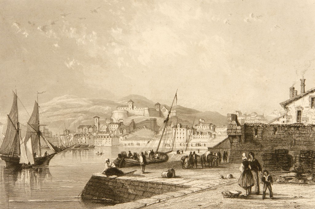 Il Castello dal mare nell'Ottocento