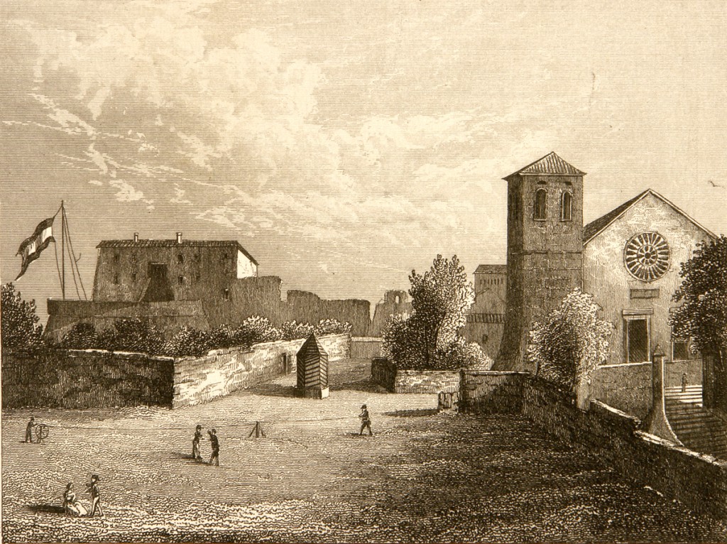 Castello e Cattedrale nell'Ottocento